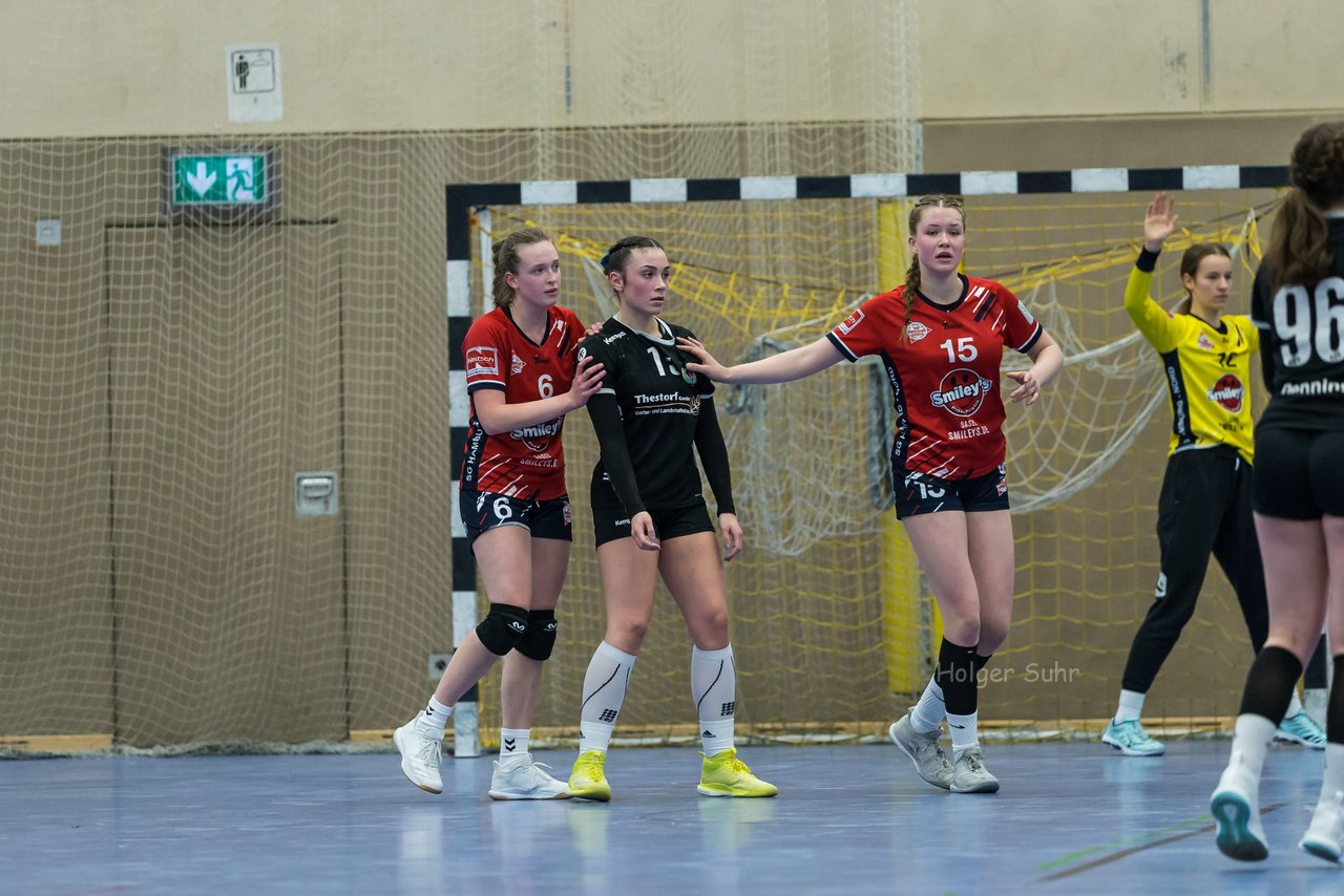 Bild 206 - B-Juniorinnen SG HH Nord - SV Henstedt Ulzburg : Ergebnis: 23:22
